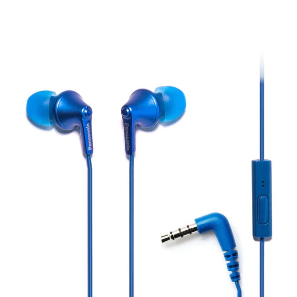 ErgoFit In-Ear Earbud Headphones with Microphone