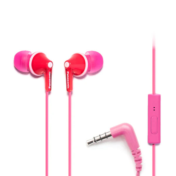 ErgoFit In-Ear Earbud Headphones with Microphone