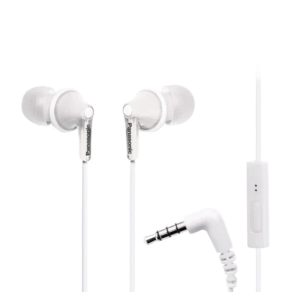 ErgoFit In-Ear Earbud Headphones with Microphone