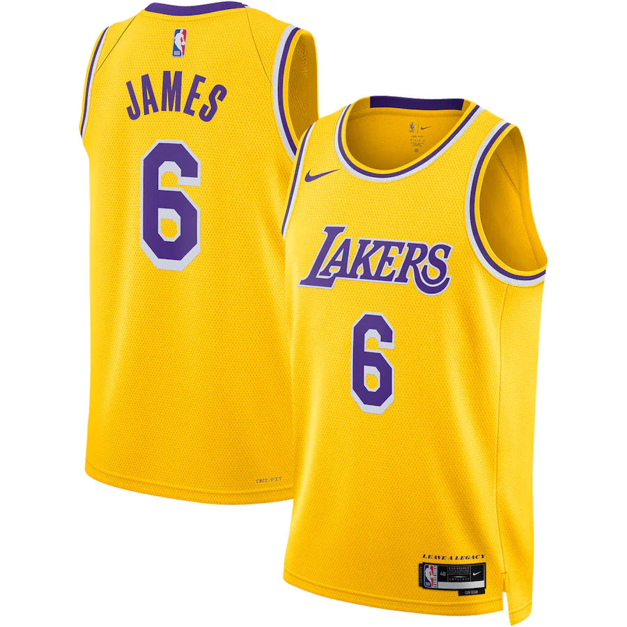 Unisex LA Lakers LeBron James Nike 2022/23 Swingman Jersey