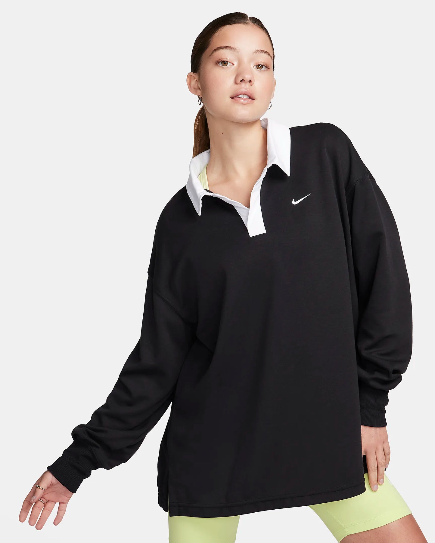 Nike Sportswear Essential Women's Oversized Long-Sleeve Polo