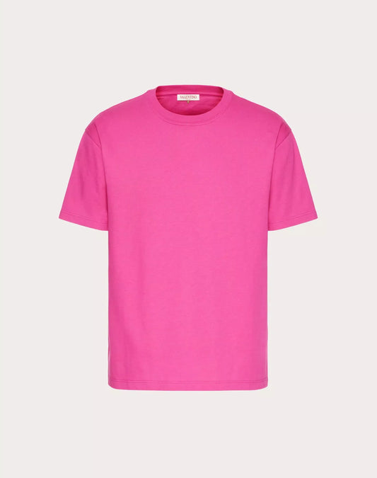 COTTON T-SHIRT WITH STUD