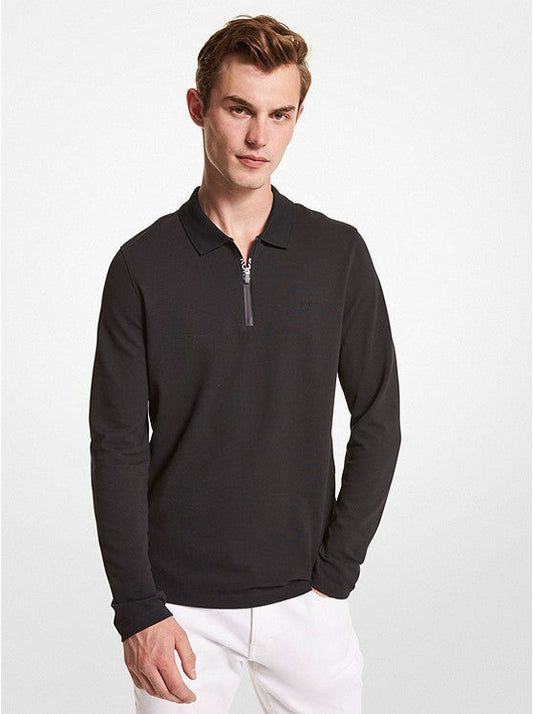 Half-Zip Polo Shirt