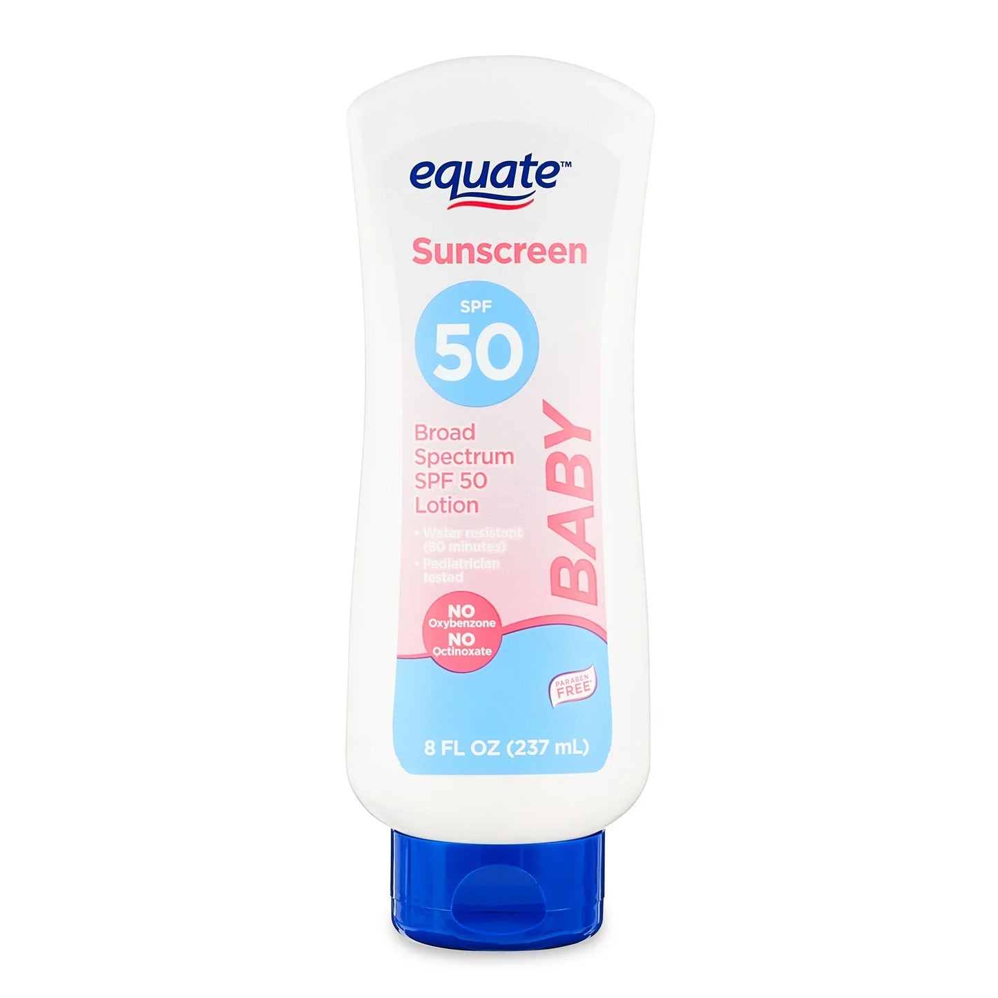 Equate Baby Broad Spectrum Sunscreen Lotion, SPF 50, 8 fl oz