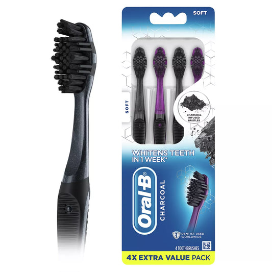 Oral-B Charcoal Soft Whitening Therapy Toothbrush