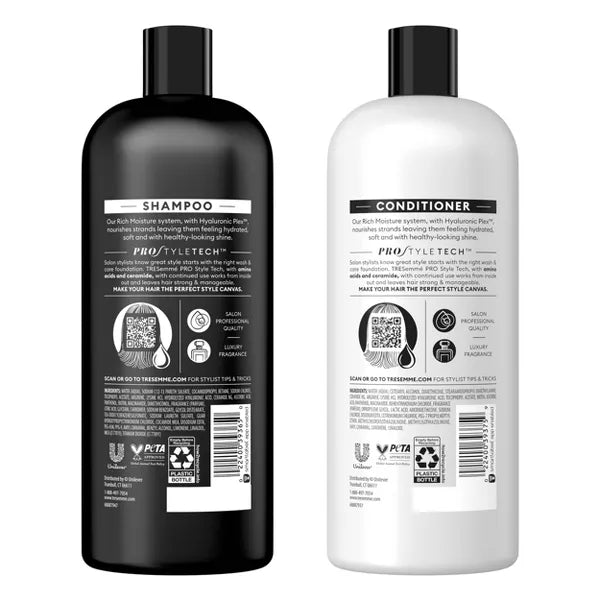 Tresemme Moisture Rich Shampoo & Conditioner Set - 28 fl oz/ 2ct