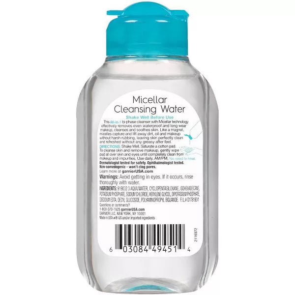 Garnier SkinActive Micellar Cleansing Water - For Waterproof Makeup