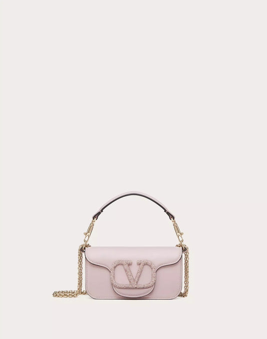 LOCÒ SMALL SHOULDER BAG WITH JEWEL LOGO