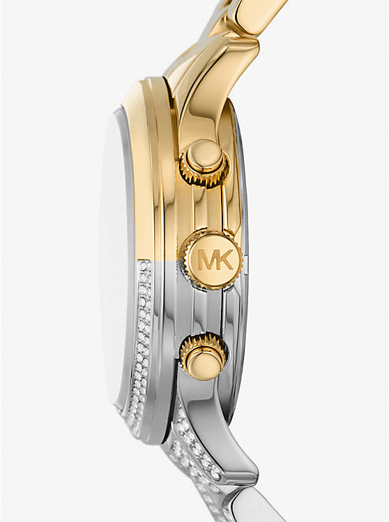 Runway Pavé Two-Tone Watch