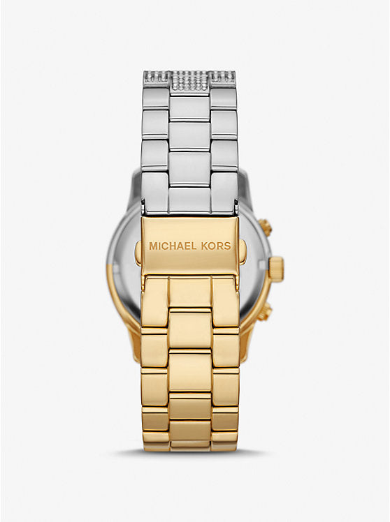 Runway Pavé Two-Tone Watch