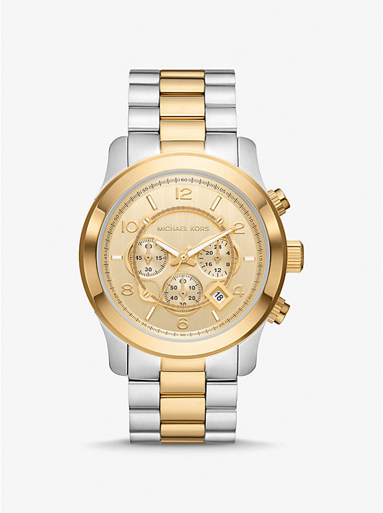 Oversized Runway Two-Tone Watch