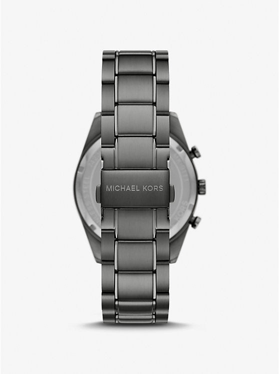 Oversized Accelerator Gunmetal Watch