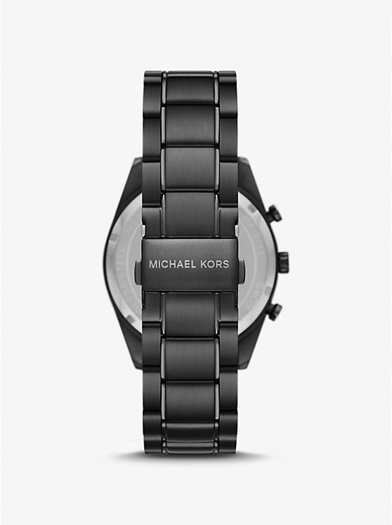 Oversized Accelerator Black-Tone Watch