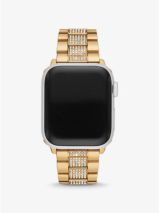 Pavé Gold-Tone Strap For Apple Watch®