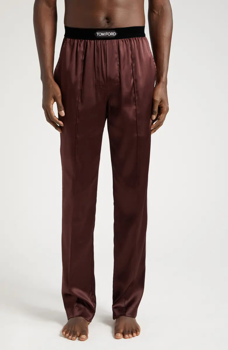 Stretch Silk Pajama Pants TOM FORD