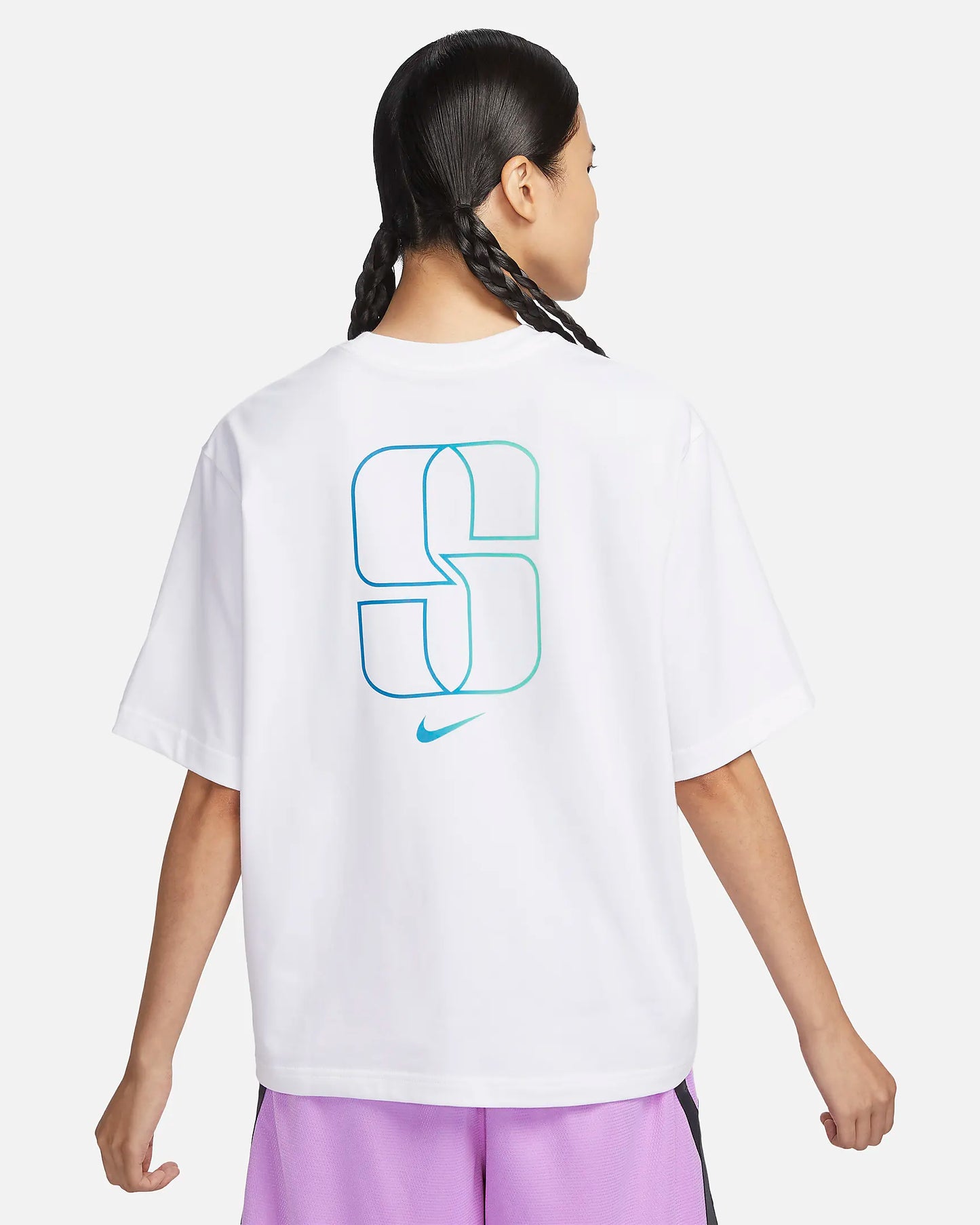 Sabrina Women's Boxy Basketball Tee