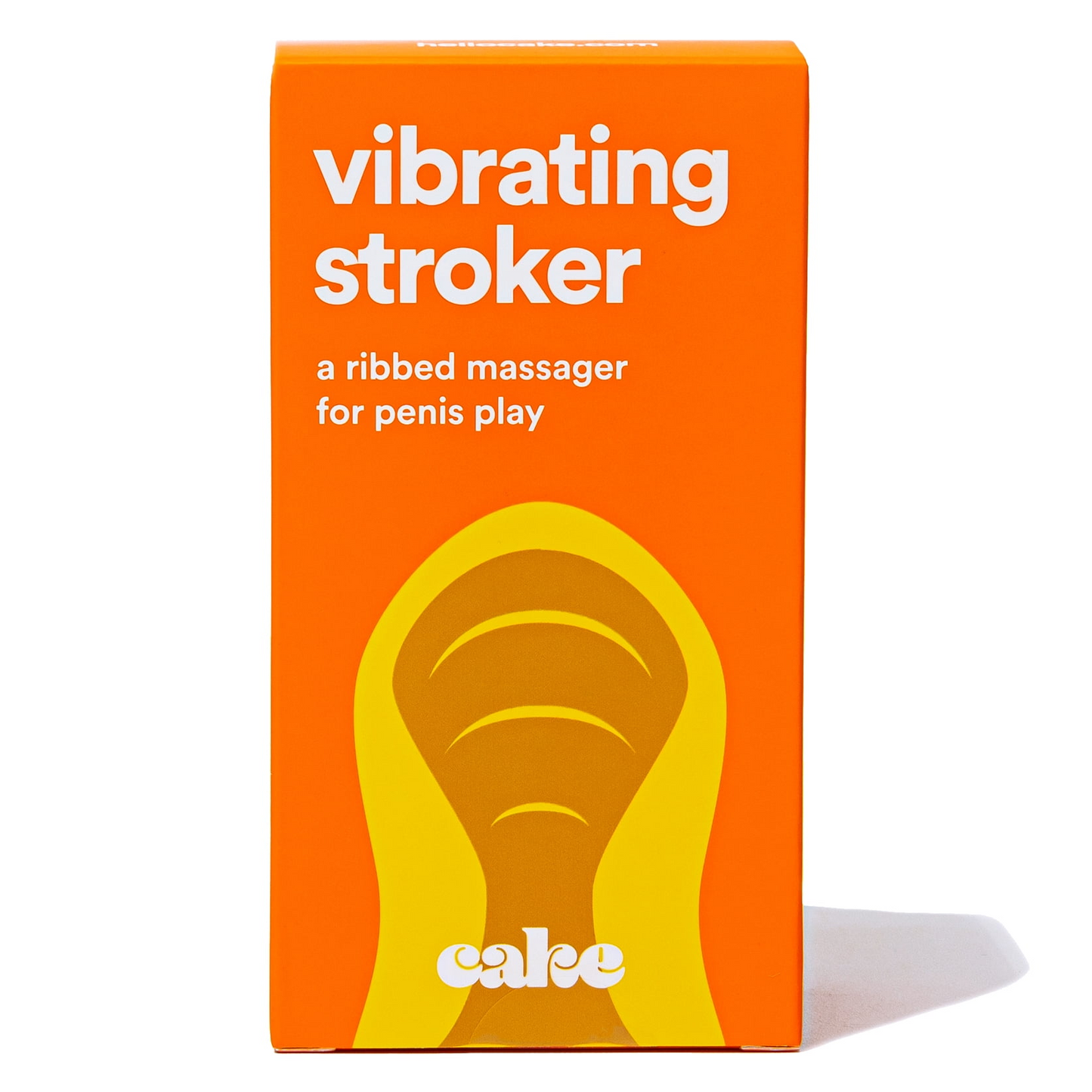 Hello Cake Vibrating Stroker, masturbador de massagem íntima recarregável para homens