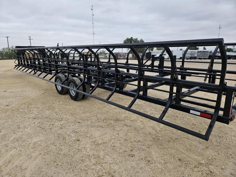 2024 Industrias America 20 Bale Gooseneck Hay Trailer