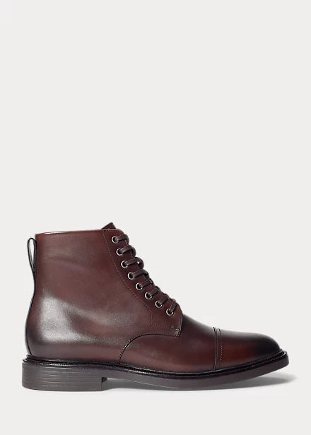 Asher Leather Cap-Toe Boot