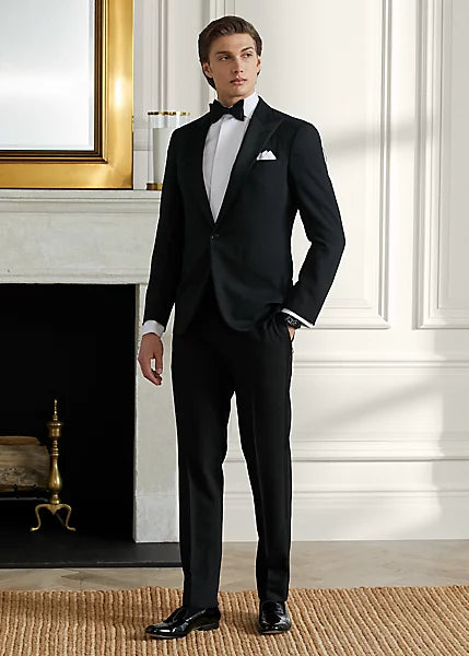 Gregory Hand-Tailored Wool Peak Tuxedo