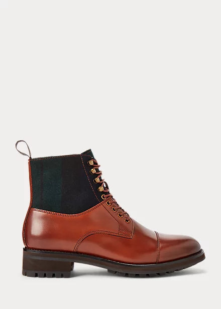 Bryson Leather & Wool Cap-Toe Boot