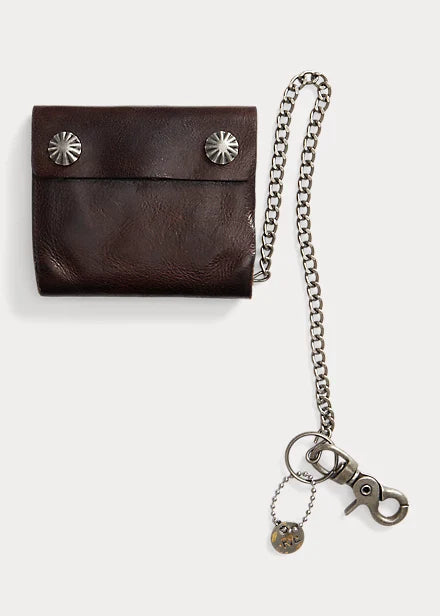 Leather Chain Wallet