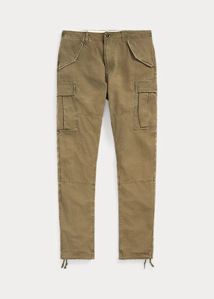 Slim Fit Canvas Cargo Pant