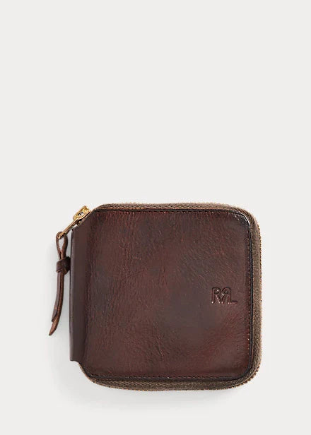 Leather Zip Wallet