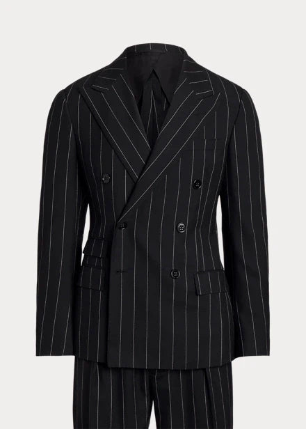 Ralph Handmade Pinstripe Twill Suit