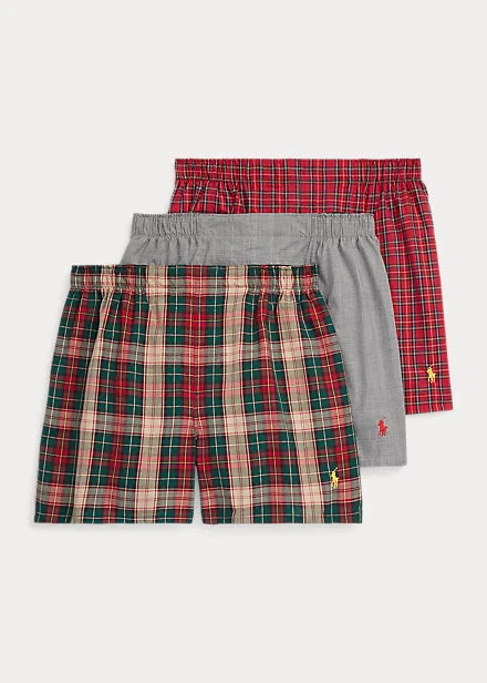 Classic Woven Cotton Boxer 3-Pack