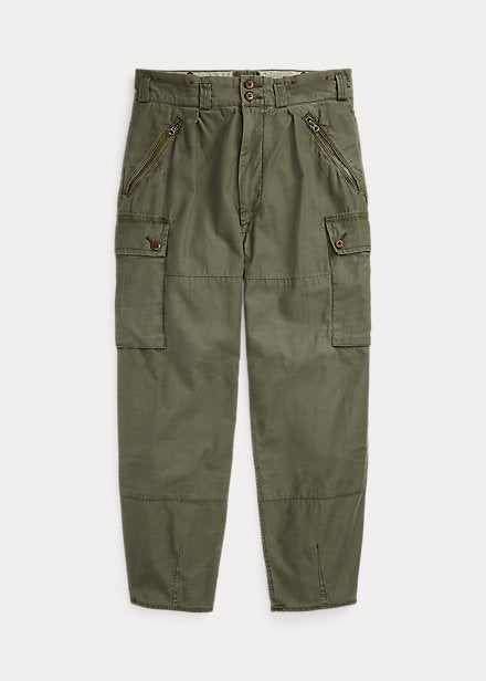 Baggy Fit Reverse-Sateen Cargo Pant