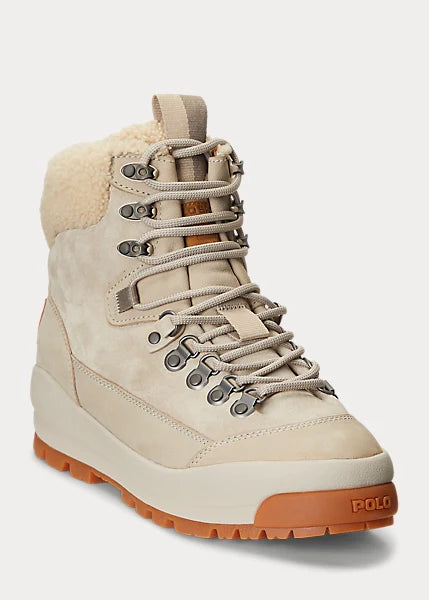 Polo Sport Hiker Suede-Shearling Boot