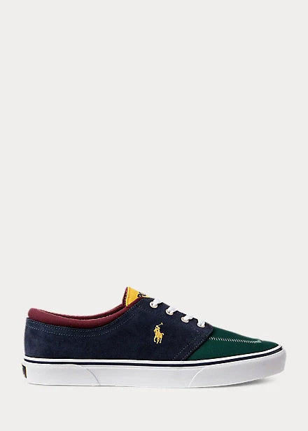 Faxon X Color-Blocked Canvas Sneaker