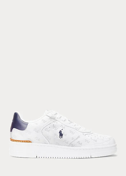 Masters Court Logo Leather Sneaker