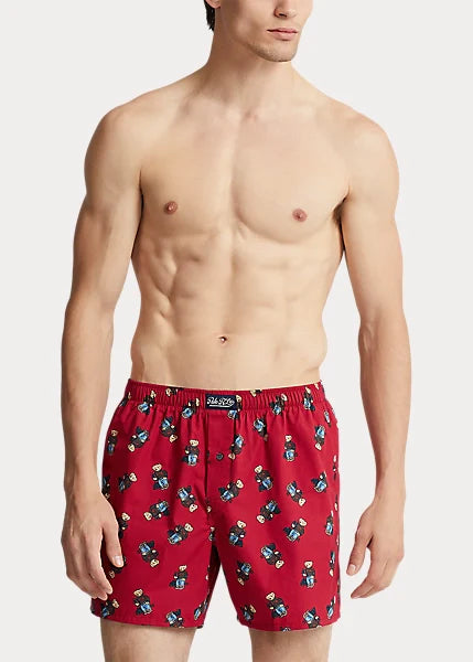 Polo Bear Woven Cotton Boxer