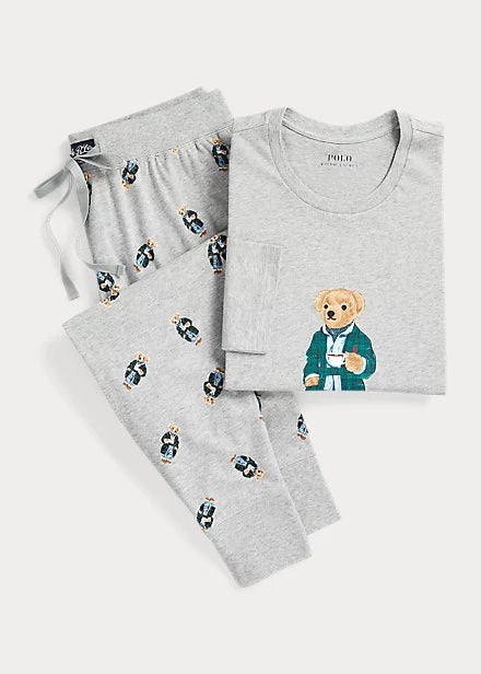 Polo Bear Jersey Sleep Set