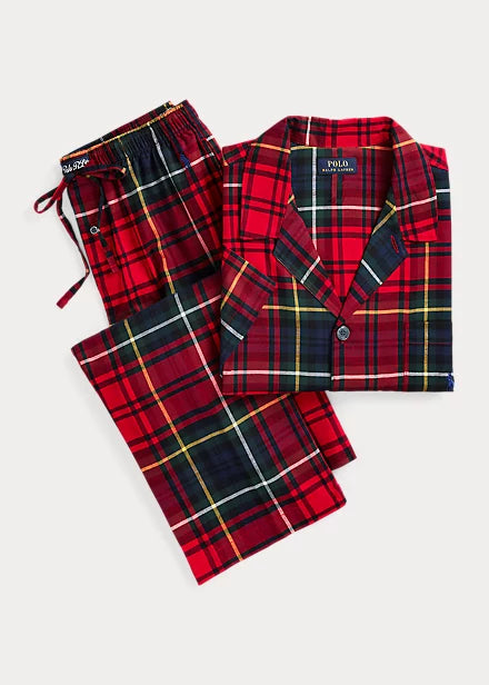 Plaid Flannel Sleep Set