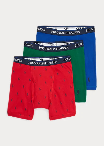 Cotton Wicking Boxer Brief 3-Pack