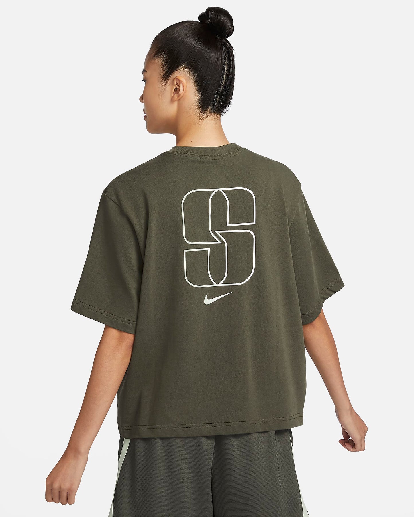 Sabrina Women's Boxy Basketball Tee